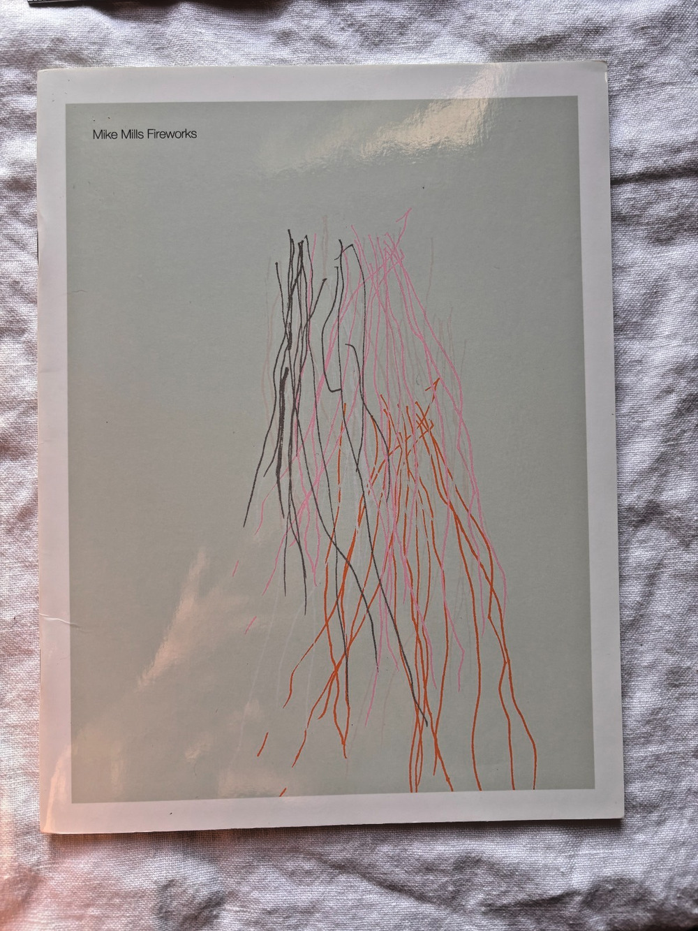 Mike Mills Fireworks Art Book Nieves 2008 First Edition Drawings Out of Print